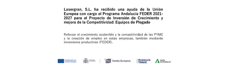 Proyecto de inversión de crecimiento y mejora de la competitividad: equipos de plegado