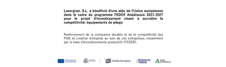 Project d'investissement pour la croissance et l'amélioration de la compétitivité : équipements de pliage